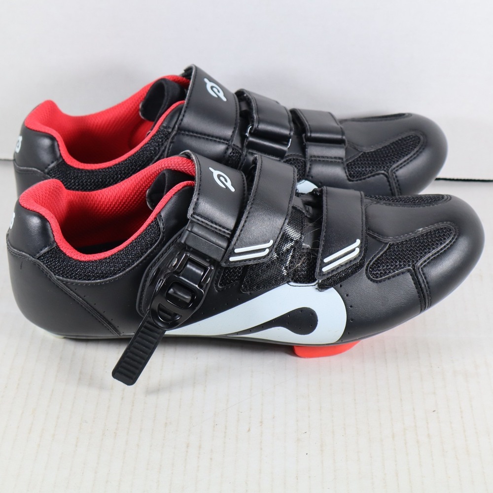 Peloton Cycling Shoes for Bike & Bike+ EU Size 42 Men's 9/Women's 11 Black Red